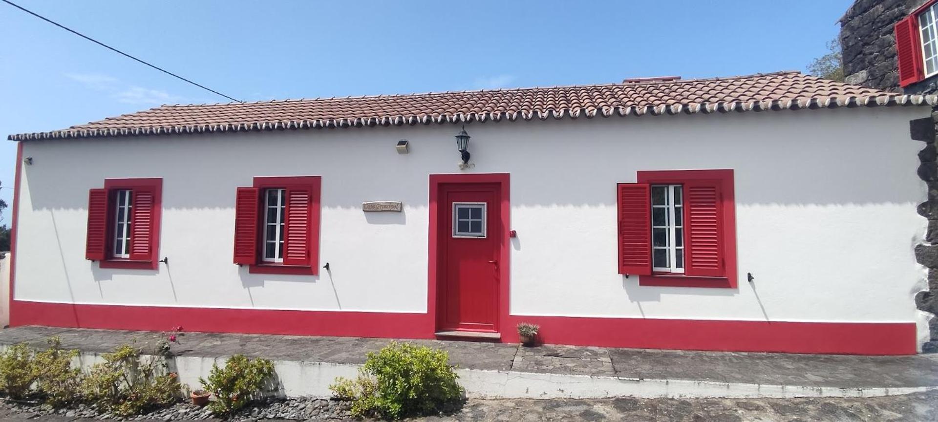 Hostal Casal Do Vulcao Capelo Exterior foto